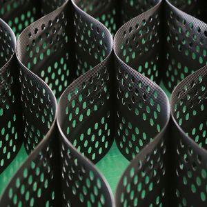 China HDPE Geocell 200mm Height Gravel Honeycomb Gravel Driveway Erosion Control on sale