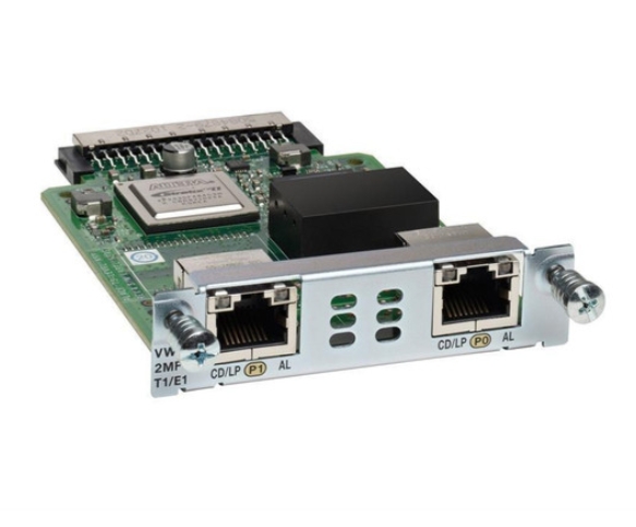 VWIC3-2MFT-G703 Cisco Voice/WAN Card 2 T1/E1 Interfaces For Cisco ISR 2 1900/2900/3900 Series Platform