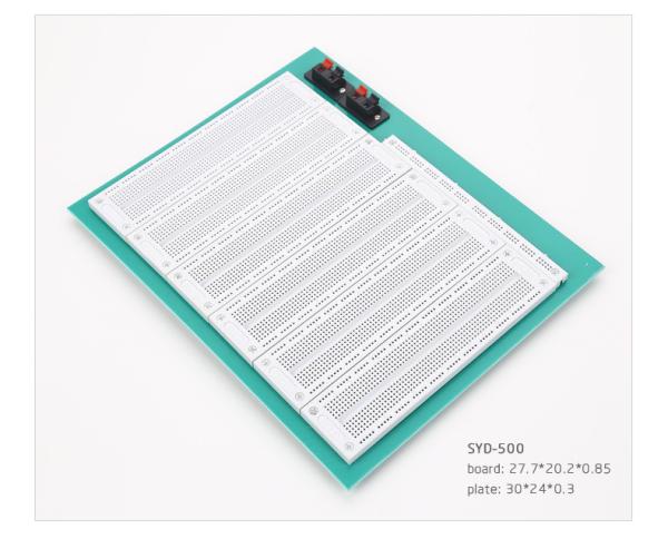 Buy Lab Test Breadboard Electronics Projects 4660 Tie Points Advanced Board at wholesale prices