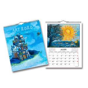 Quality Office Daily 12 Month Calendar Printing , Promotional Calendar Printing Service for sale