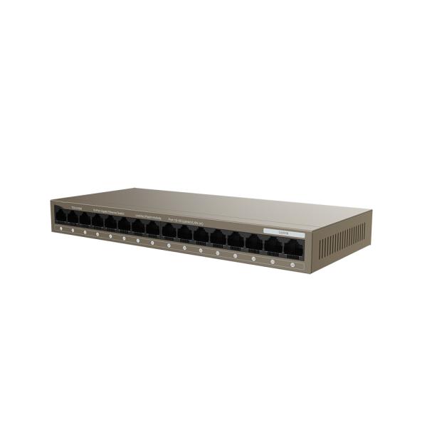 TEG1016M 16-Port Gigabit Switch Speed Wireless Transmission Rate of 1000Mbps for Enterprise Level Engineering Monitoring Network