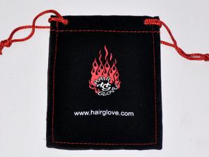 Quality 2C SGS Jewelry Drawstring Pouch  Velvet Packing Pouch Hot Stamping Emboss TUV for sale