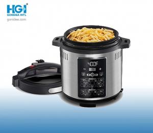 China 2 In 1 Nonstick Electric Pressure Cooker With Fryer Commercial Cooking Appliances on sale