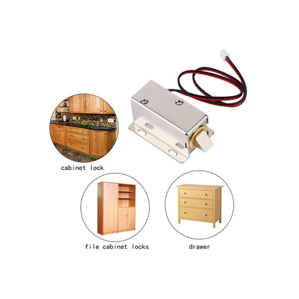 Cabinet Door 12V 0.6A Mini Electromagnetic Lock For Drawer, Safe Box