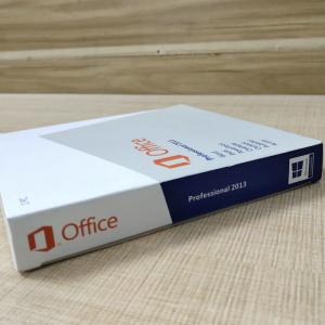 China Full Languages Microsoft Software Office 2013 Pro Plus Office Retail Box Full Product Package on sale