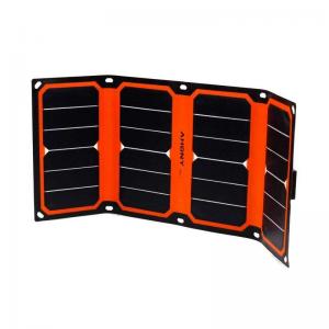 Quality ETFE Waterproof Foldable Solar Panel Charger Portable Small Dual USB DC5521 for sale