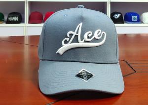Quality ACE Men Women Outdoors Cool Creative Flat 2/3D Embroidery Logo Custom Solid Color Baseball Cap for sale