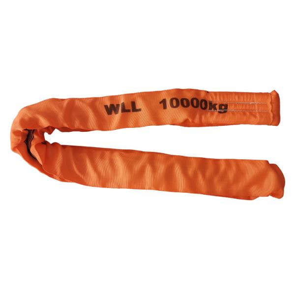 Endless Polyester Round Lifting Sling WLL 10T EN1492-2 Customized Length