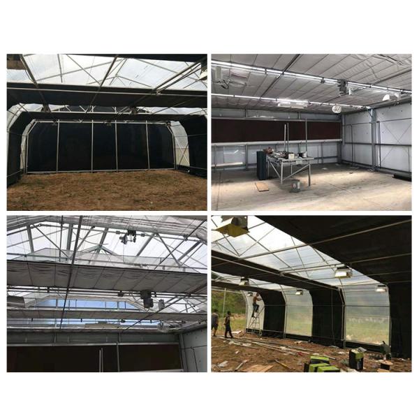 Greenhouse Grow Tent for Single-Span Agricultural Greenhouses and Indoor Growing