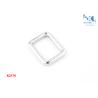 Polished Bag Making Hardware Simple Style , Professional Metal Buckles For Bags for sale