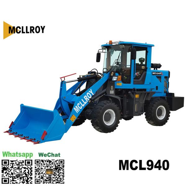 Industrial Construction 3 Ton Wheel Loader With 1.2m3 Bucket