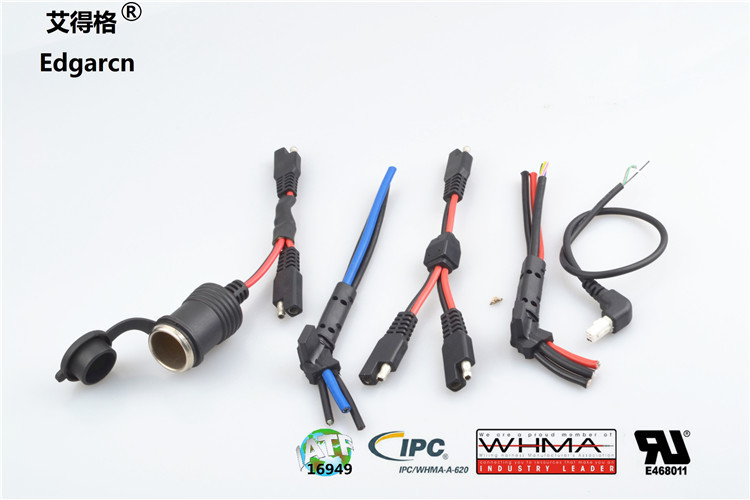HVAC Air Conditioner Wiring Harness Molded Compressor Plug Harness Manufacturers ​
