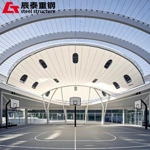 Prefabricated Steel Structure Gymnasium Building Fast Install