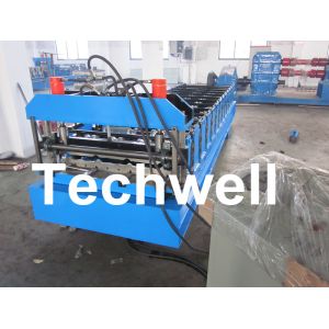 Quality TW-18-271.7-814 Roof Panel Profile Sheet Roll Forming Machine With 14 Forming Stations for sale