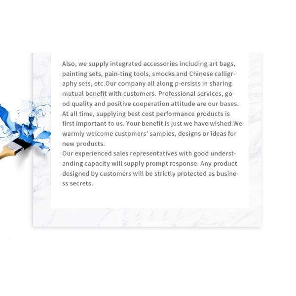 Blank White Stretched Canvas with Pine Wood Frame and Waterproof 280g Cotton Linen for Acrylic Oil Painting