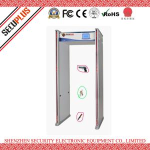 Quality Multi-zones Walk Through Metal Detector Gate for prison, bank with Automatically Calibration for sale