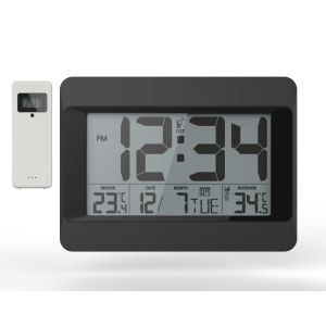Buy cheap Electronic Movement Jumbo Digital Wall Clock Temperature Indoor Outdoor Led from wholesalers