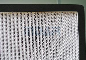 Quality SUS304 Frame Clean Room HEPA Air Filter H13 With High Temperature Resistance Panel for sale