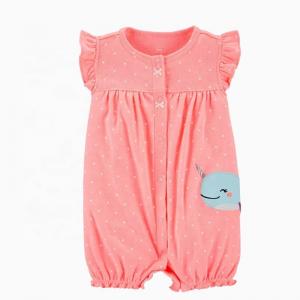 Quality Printing Baby Clothes Summer Onesies Baby Clothes Short Sleeve Girl Rompers for Sale for sale