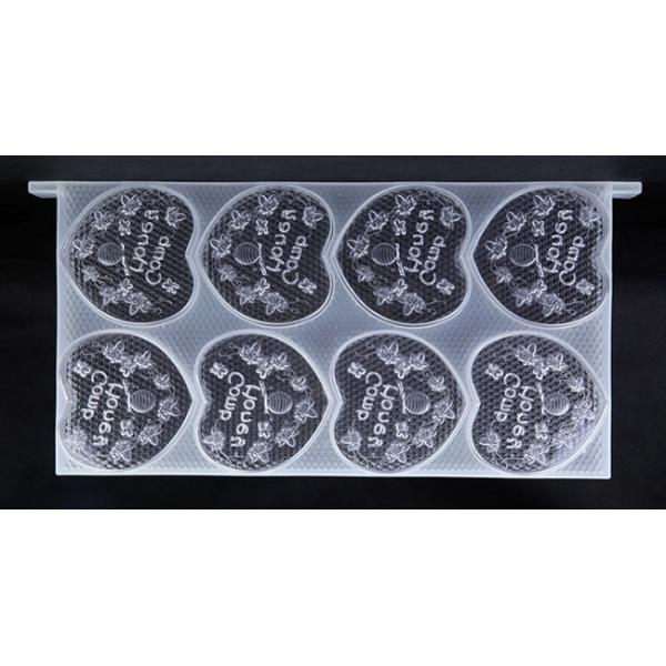 Heart-Shaped Honey Comb Set Plastic Honey Comb Box Container for Beekeeping