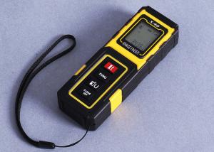 Quality Yellow Small Laser Distance Meter Accuracy 40m Handheld Laser Distance Measurer for sale