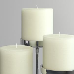 candwax ivory pillar 