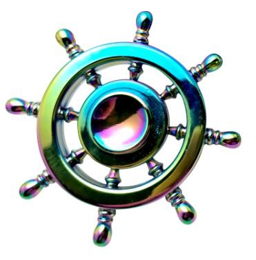 Wholesale Factory Price EDC Fidget Spinner Toy Finger Spinner Toy Ego Titanium Brass Toy Sp 1111