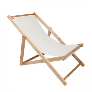 Quality Outdoor Camping Leisure Picnic Bamboo Chair Adjustable Wooden Chair Garden Folding Chair for sale