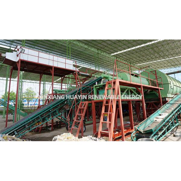 Fuel Oil Diesel Waste Plastic Pyrolysis Plant Small To Gas