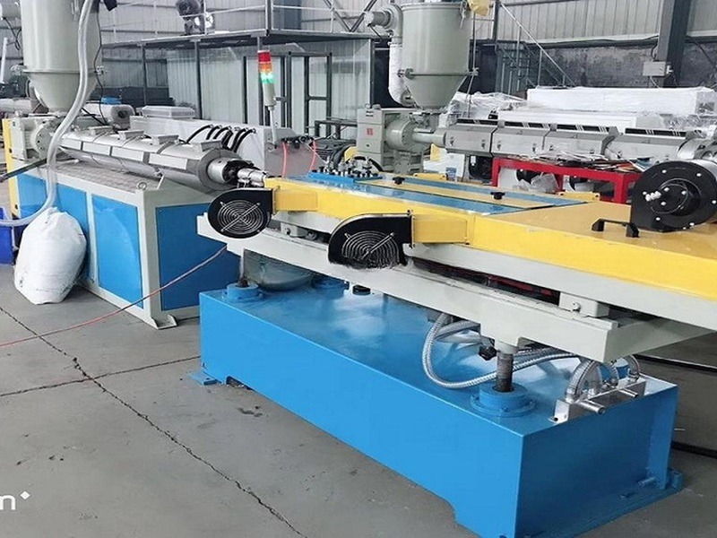 New Tech PE Single Wall Corrugated Pipe Machinery