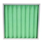 Folded Box Type Pre Air Filter Low Efficient Filter With Aluminum Alloy Frame