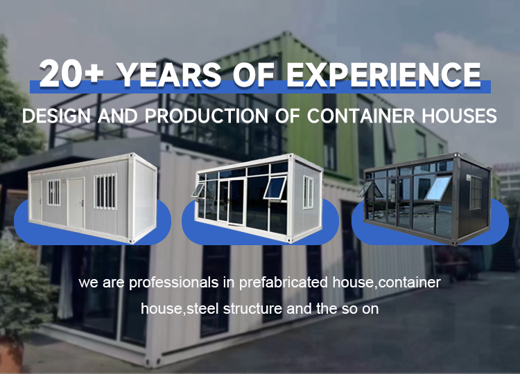 Modern Luxury Prefabricated Homes with Advantage of Environmental Protection