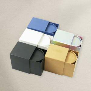 Quality Factory Customized Logo Wholesale Luxury Paper Packaging Gift Drawer Box For Jewelry Candle Cosmetics Clothes for sale