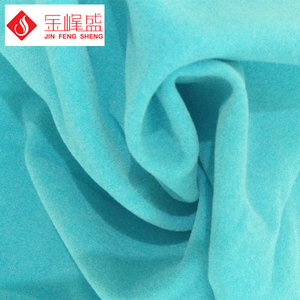 Colorful Printed Knitted Velvet Fabric Flock Soft Long Plush For Package