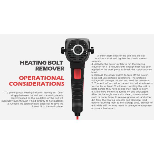 Digital Auto Electrical Tester WOYO HBR Induction Heating Bolt Remover Machine 12V