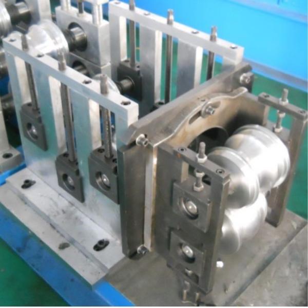 Fully Automatic Metal Sheet Shutter Door Roll Forming Machine , Garage Door Roll Forming Machine