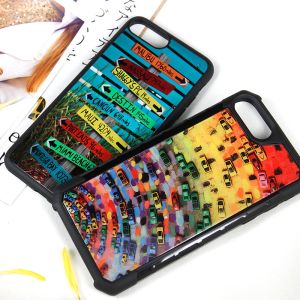 Buy cheap TPU+ PC Glass colored painting for iphone7 plus, durable case with unique design from wholesalers