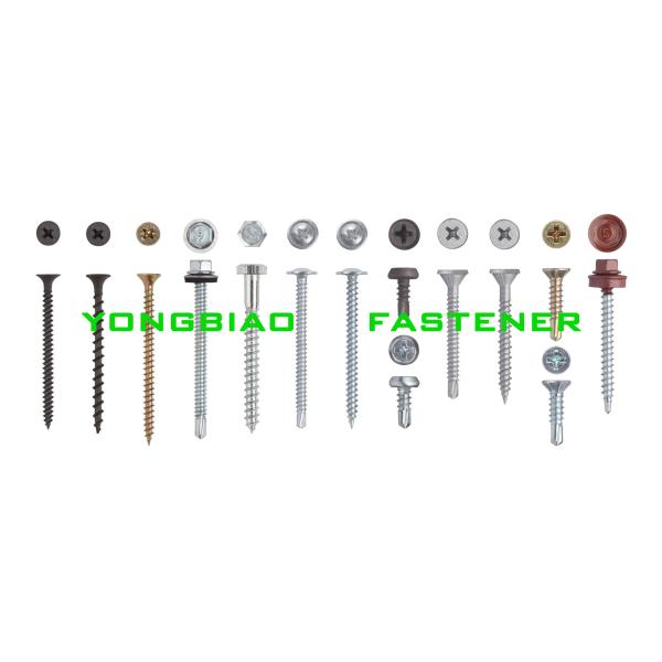 GB14210 Standard Bulge Phillips Countersunk Double-threaded Drywall Screws