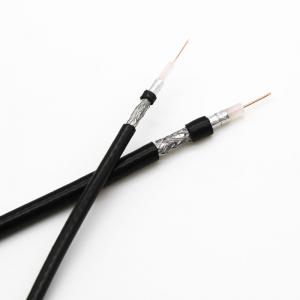 China Bare Copper Conductor PVC Jacket Rg59 Rg11 Rg6 Coaxial Cable , CCTV Coaxial Cable CATV Communication on sale