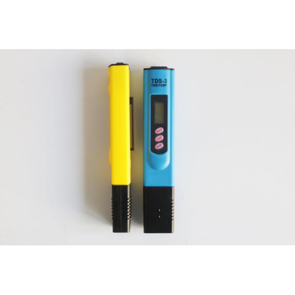 Red Orange Yellow White Blue TDS Meter Tester , Water Purity Test Meter
