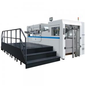 China AEM-1050 Automatic Die Cutting Machine HMI Monitor With Waste Stripping on sale