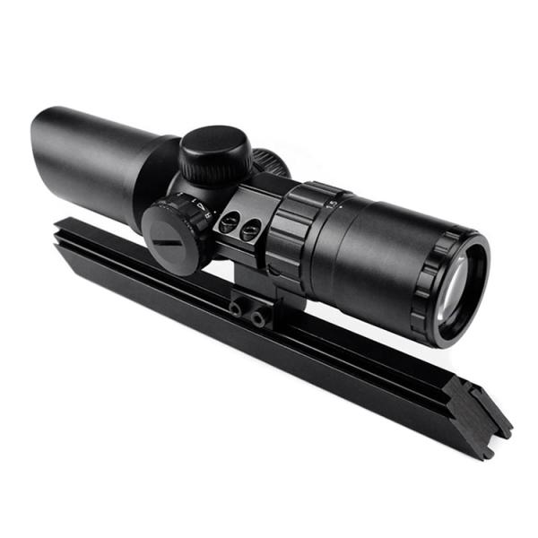 1.5-5x32 Lightweight Hunting Rifle Scope Illuminated Compact