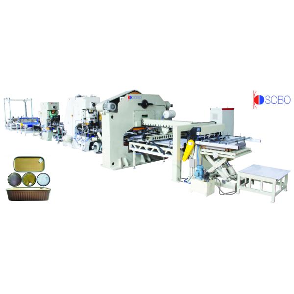 2 Piece Can Body Line Equipment For Food Can
