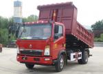 CNTCN Sinotruk HOWO 4x2 10-15 Ton Dump Truck With Diesel Engine And 8 Cbm dump