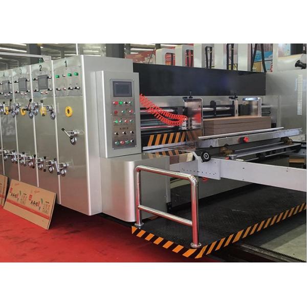 220pcs/min Corrugated Carton Pizza Box Printer Slotter Die Cutter Machine With Stacker