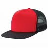 5 Panel Unisex Flat Brim Snapback Hats With Plastic Buckle Back Closure for sale