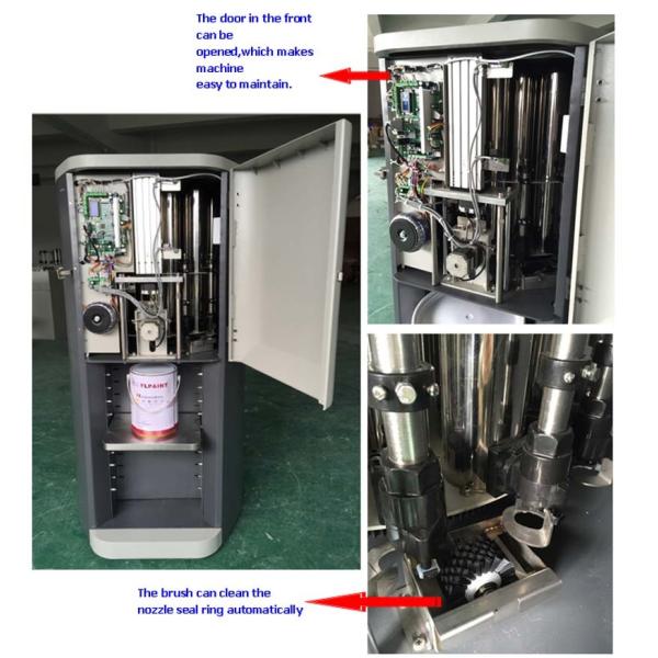 CE Automatic Colour Tinting Machine Paint Tint Dispenser With 12 SS Canisters