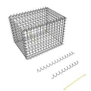 Quality Galfan 1x1x1m Garden Planter Welded Mesh Gabion for sale