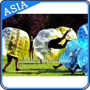 Quality Custom Bubble Soccer Ball / Soccer Bubble Ball With High Qualtiy 1.0mm Tpu for sale