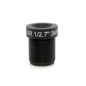 Quality IR F2.4 1/2.7&quot; M12 Fixed Focus M12 CCTV Lens Board Mount 3MP 8mm Focal Length for sale